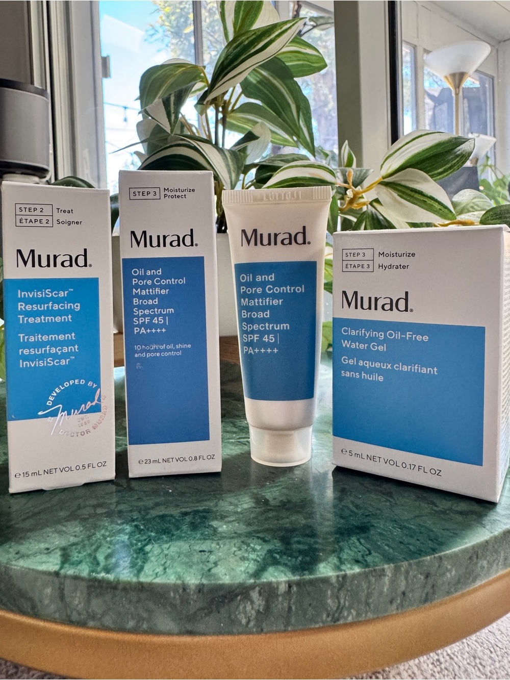 Murad 4 pc Travel Size Acne Skincare Bundle - NEW